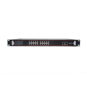 16ports 10/100/1000M 2ports 100/1000Mbps Uplink POE Switch for POE IP Camera - Picture 1 of 4