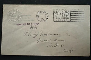 US Postal Stationery U420 ERROR Mint Envelope - Folding Error - Cancelled! - Picture 1 of 3