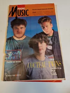 Making Music Magazine: #55 1990 Cocteau Twins / Faith No More - Picture 1 of 4