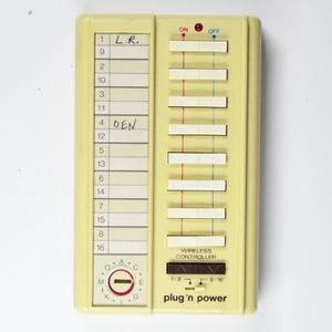 X-10 Wireless Remote Control RT504 Ivory X-10 Powerhouse Radio Shack BSR - Picture 1 of 4