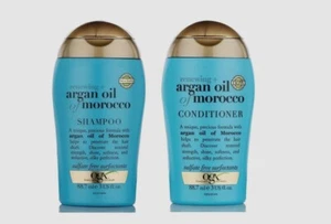 OGX Renewing Argan Oil Of Morocco Shampoo & Conditioner Travel Size - 3oz Each - Picture 1 of 1