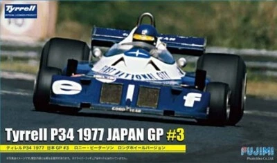 KIT MODELLINO AUTO F1 STATICO FUJIMI TYRRELL P34 JAPAN GP 1977 PETERSON 1/20 - Immagine 1 di 4