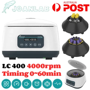 JOANLAB PRP Centrifuge Portable Benchtop Lab Machine 4000rpm Plasma Serum Tube - Picture 1 of 9