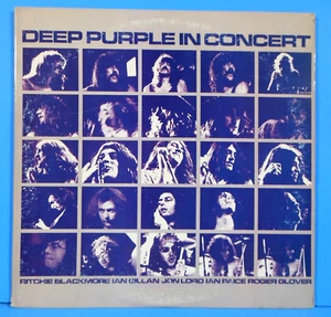 DEEP PURPLE IN CONCERT 2X LP 1981 PROMO ORIGINAL GREAT CONDITION VG++/VG+!!A - Picture 1 of 8