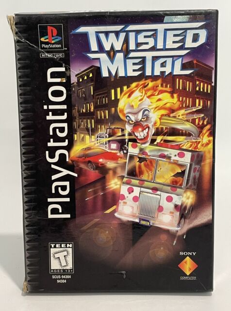 Twisted Metal 4 Sony PlayStation 1 PS1 PSOne Black Label Game Complete! CIB  711719456025