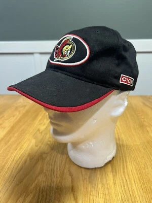 Vintage Ottawa Senators CCM NHL Center Ice Hat - Image 1 of 4