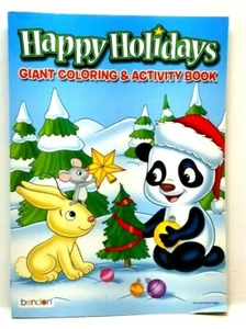 2015 Happy Holidays Giant Coloring  & Activity Book  (G36) - Bild 1 von 2