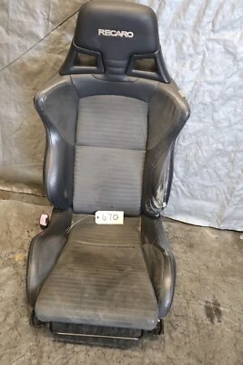 2008 MITSUBISHI LANCER EVOLUTION MR EVOX OEM RECARO LH ПЕРЕДНЕЕ СИДЕНЬЕ ВОДИТЕЛЯ NO670 - Изображение 1 из 4