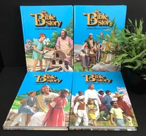 DIE BIBELGESCHICHTE KINDERBÜCHER HC VON ARTHUR S. MAXWELL (1984) BÄNDE 7, 8, 9, 10 - Bild 1 von 21