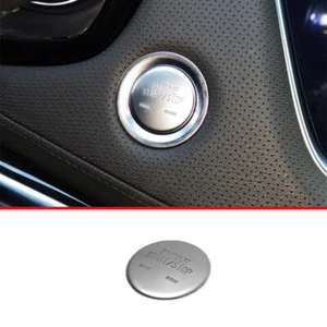 For Cadillac CT6 16-2020 Silver Aluminum Start Button Ignition Switch Cover 1pcs - Imagen 1 de 10