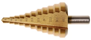 FRESA GRADINI ELETTRICISTI RIVESTIMENTO AL TITANIO FORI DA 6-40MM - Imagen 1 de 1