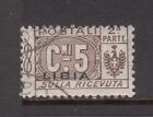 Italian Libya - 5C Parcel Post (Receipt) Optd Libia (Used) 1915 (Cv $18)