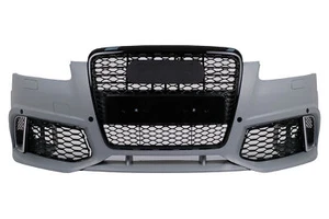Parachoques para Audi A6 C6 4F Sedan Avant 04-10 RS6 Look Panal miel Rejillas - Imagen 1 de 9