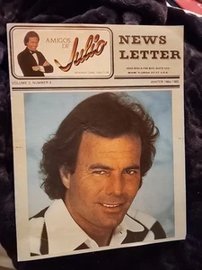 JULIO IGLESIAS AMIGOS DE JULIO FAN CLUB 1984-1985 NEWSLETTER Vol. 2 No. 4 Rare - Picture 1 of 15