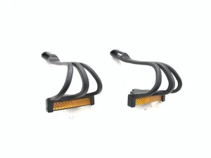 XLC PD-R01 Cycle Road Bike Bicycle Pedal Plastic Toe Clips Black 2501821800 - Picture 1 of 16