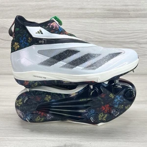 adidas Julio Rodriguez x Adizero Impact+ Cleats Floral Graphics IH2728 Mens 9.5 - Picture 1 of 9