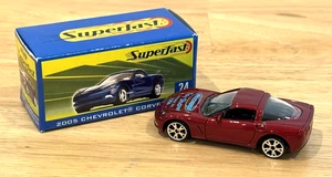 Vtg Rare HTF Matchbox Superfast 24 2004 Hershey PA Toy Show Corvette C6 Car Box - Picture 1 of 7