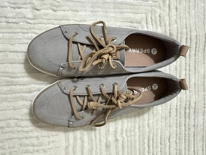 Neu ohne Karton Sperry Crest Vibe Sneaker Grau Größe 8,5 - Bild 1 von 4