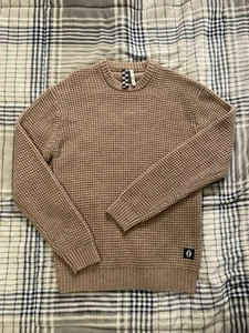 Maglione Barbuto Capra Misto Lana Merino Odis Cantiere Pesante Beige Medio - Foto 1 di 7