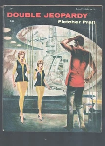 Galaxy Novel #30 1956-"Double Jeopardy" by Fletcher Pratt-Wally Wood sci-fi cove - Picture 1 of 2