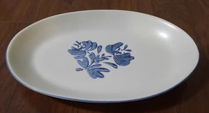 Vintage Large 1990s Pfaltzgraff Yorktowne Oval Serving Platter~16"x11"~#17 USA - Picture 1 of 9