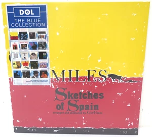 Miles Davis Sketches of Spain Blue Vinyl 180g LP 45 RPM Reissue Stereo DOL789HB - Picture 1 of 5