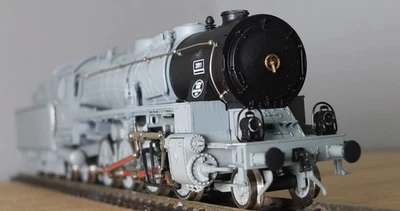 Rivarossi 1087 HO Gauge Prussian P10 steam locomotive in grey - Image 1 of 4