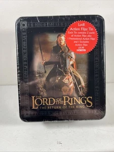 The Lord Of The Rings Return of The King Action Flipz Sealed Tin #1 ARAGON Tin - Picture 1 of 4