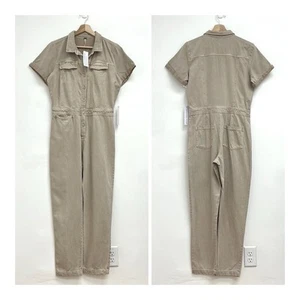 NWT Young Fabulous & Broke Aviator Short Sleeve Coverall Jumpsuit Boilersuit Med - Picture 1 of 15