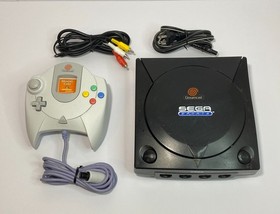 Sega Dreamcast Sports Edition Console 1 Controller, Memory Card & Cables Tested