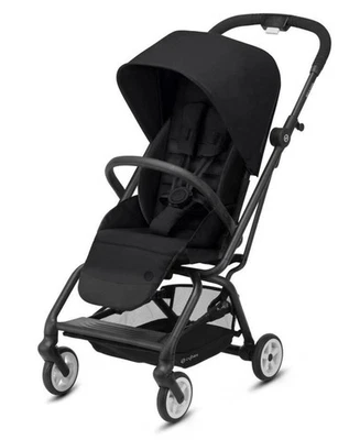 CYBEX Eezy S Twist Stroller Deep Black Open Box - Image 1 of 4