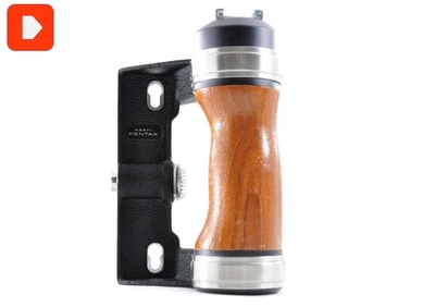 [Near MINT+5] PENTAX Wood Hand Grip for 6x7 67 67II JAPAN Fast shipping #6002503 - Image 1 of 4