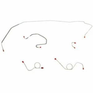 Dodge Coronet 1971 kit de línea de freno delantero frenos de disco eléctricos acero-RKT7103OM - Imagen 1 de 1