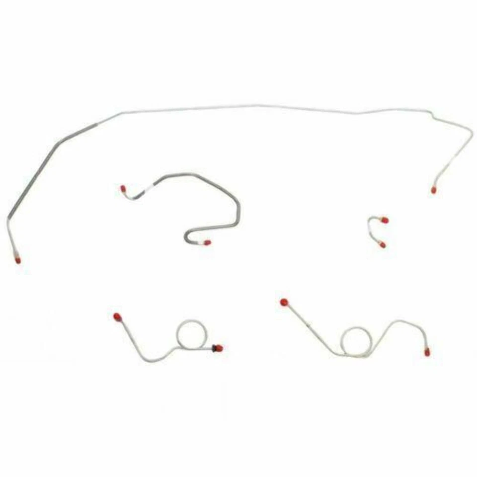 Dodge Coronet 1971 kit de línea de freno delantero frenos de disco eléctricos acero-RKT7103OM Foto 1 de 1