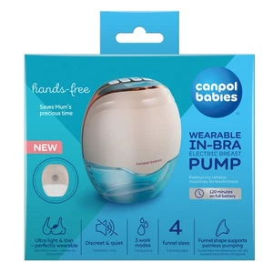Canpol babies Hands-Free In-Bra Electric Breast Pump - Picture 1 of 1