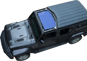 JeCar JL Sunshade Mesh Bikini Top Roof Sun Shade Exterior Accessories Blue - Picture 1 of 7