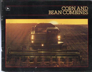 1984 John Deere "Titan II" Corn and Bean Combines Brochure Leaflet - Picture 1 of 1