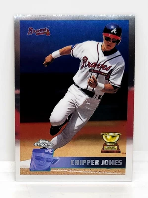 CHIPPER JONES ~ 2017 TOPPS CHROME / ALL ROOKIE CUP REPRINT #TARC-8 ~ BRAVES - Image 1 of 2