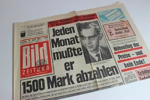BILDzeitung 24.04.1970 April Umschlagsseiten / 4 Seiten - Picture 1 of 2