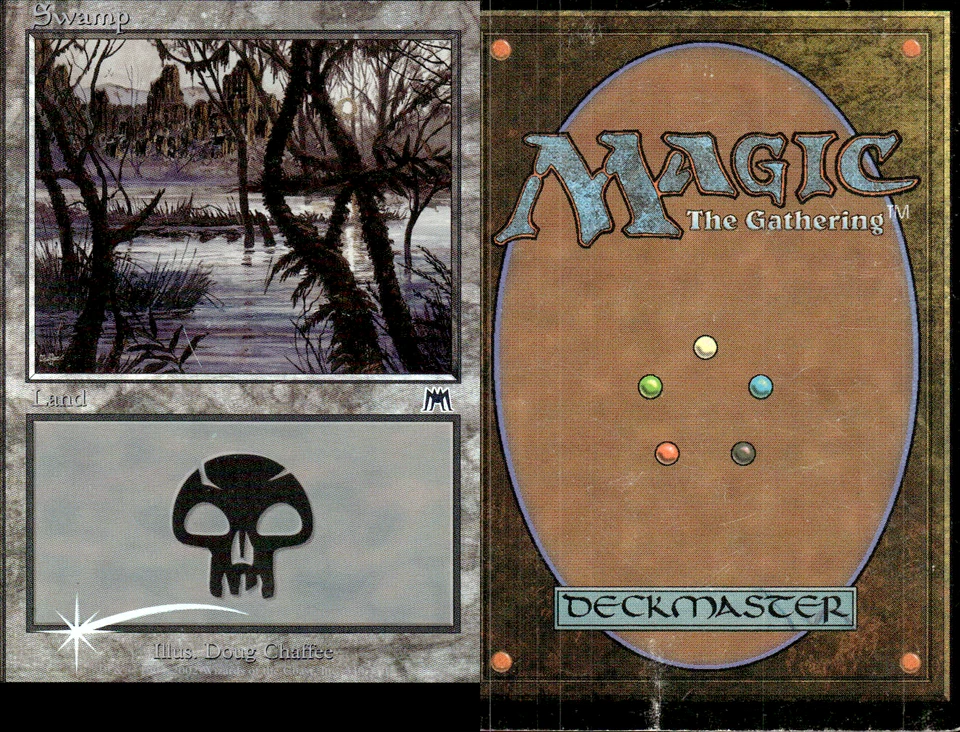 Magic the Gathering -MTG-Swamp Foil MP - Image 1 of 1