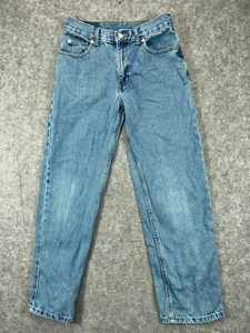Canyon River Blues Boys 12 Reg Jeans Straight Leg Blue Jeans Distressed 25x25 - Picture 1 of 12