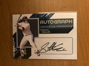 2011 ITG Heroes & Prospects Stetson Allie autograph RC  - Picture 1 of 1