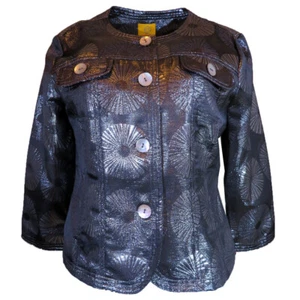 Ruby Rd Women's 3/4 Sleeve Jacket, Size-8 - Picture 1 of 5