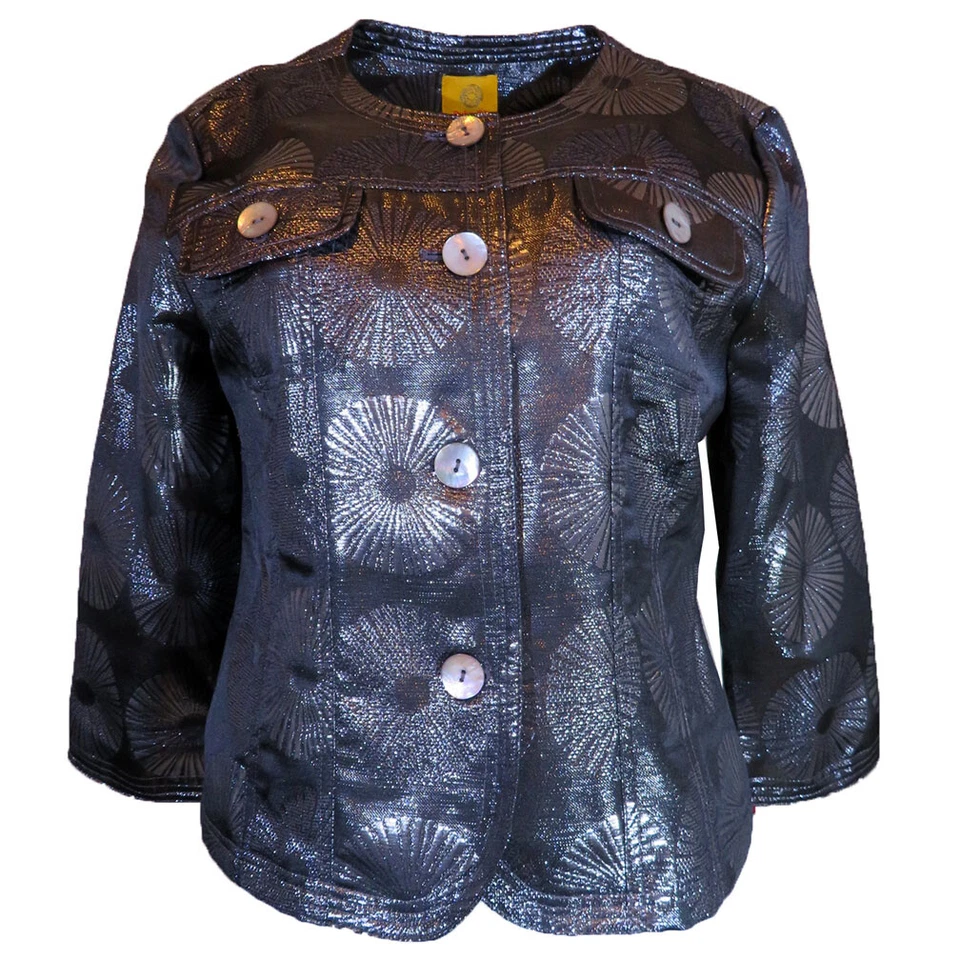 Ruby Rd Women's 3/4 Sleeve Jacket, Size-8 - Image 1 of 1