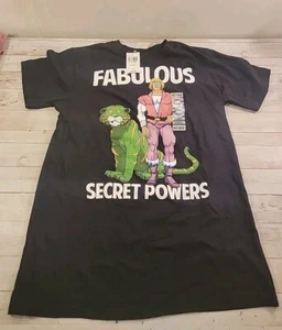 Camiseta Masters of the Universe para Hombre X-Sm ~ Fabuloso Secret Powers Battlecat He-Ma - Imagen 1 de 5