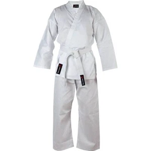 Traje de Karate de alta calidad Uniforme de estudiante de Artes Marciales de Algodón + Cinturón Blanco Spedster - Imagen 1 de 3