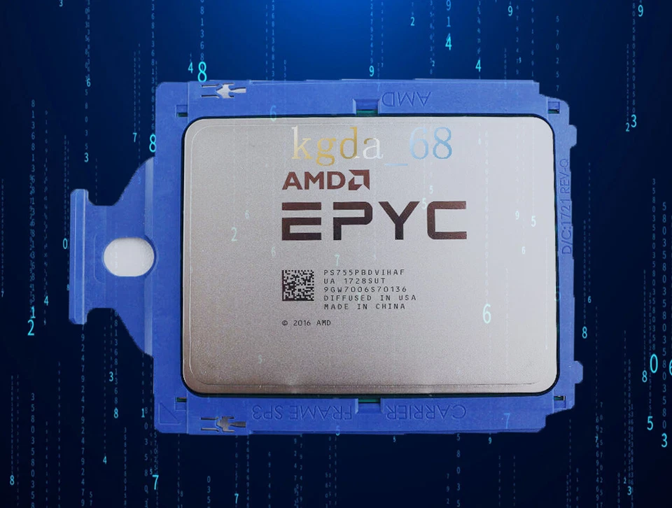 AMD EPYC 7551P 2.0/2.55GHz 32c /64t, 64mb cache 180w 14nm 1P CPU Processors - Image 1 of 1