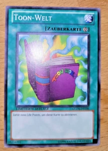GLD4-DE036 Toon-Welt Limitierte Auflage aus Gold Serie Yugioh Karte Deutsch - Bild 1 von 1