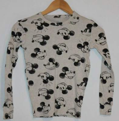 Gap Niños Disney Niños Dormir Manga Larga Camiseta Mickey Talla 12 Algodón Transpirable Foto 1 de 4