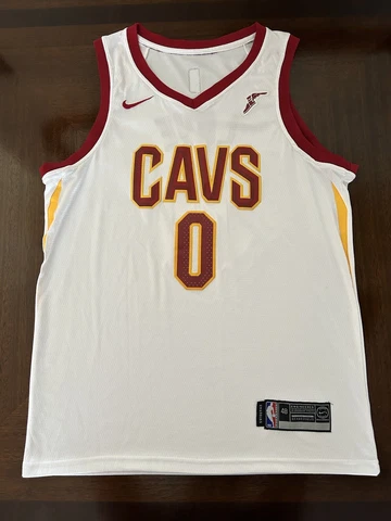 Nike Swingman Jersey Cleveland Cavs (Kevin Love #0) White/Maroon Men’s Size 48 Cover